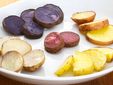 Alcune varietà di patate Alcune varietà di patate
