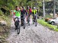 Un gruppetto di partecipanti al Pian delle Gorre