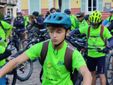 Un giovane biker