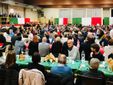 In 400 alla festa azzurra tenuta alla Bocciofila comunale