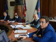 I relatori al tavolo (foto Uff. Stampa Provincia)