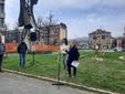 Saluzzo, inaugurazione della stele accanto all'albero di Giulia