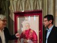 Vittorio Sgarbi alla mostra "Tesori del Marchesato di Saluzzo"