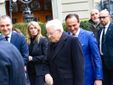 Il presidente della Repubblica Sergio Mattarella accolto da Stefano Lo Russo e Alberto Cirio
