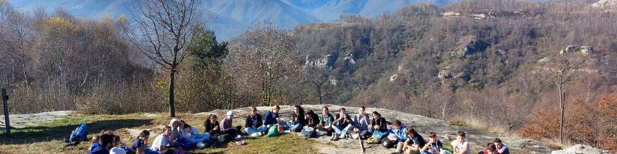 Il reparto Scout di Saluzzo sul Monbracco