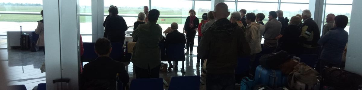 La messa in aeroporto