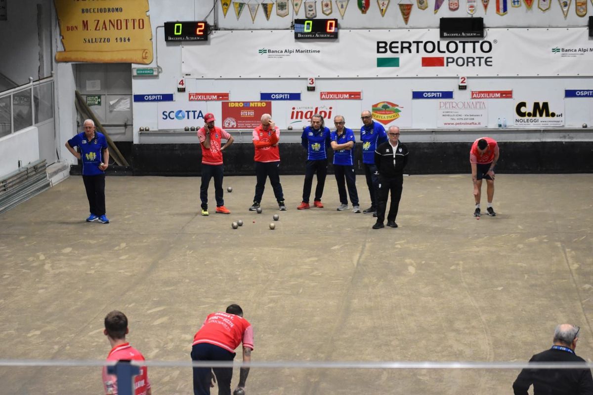 Bocce A2 volo, l'Auxilium Bertolotto Porte Saluzzo s'impone sulla Centallese Bocce A2 volo, l'Auxilium Bertolotto Porte Saluzzo s'impone sulla Centallese