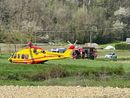 I soccorsi nella zona teatro dell'incidente I soccorsi nella zona teatro dell'incidente