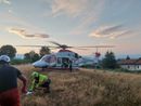 In scooter esce di strada e va sbattere contro un guardrail: elitrasportato al Santa Croce di Cuneo