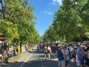 Corso Torino chiuso al traffico per consentire l'attesa agli ingressi Corso Torino chiuso al traffico per consentire l'attesa agli ingressi