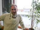 L'assessore Andrea Girard nell'ufficio dell'Assessorato in piazza Virginio