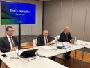 Da sinistra il direttore generale Enzo Cazzullo, il presidente Tino Cornaglia e il vicepresidente Pierpaolo Stra Da sinistra il direttore generale Enzo Cazzullo, il presidente Tino Cornaglia e il vicepresidente Pierpaolo Stra