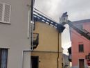 I Vigili del Fuoco al lavoro in via Ferdinando di Savoia