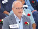 : Il saviglianese Joseph Atorino durante la trasmissione Uomini e Donne in onda su Canale 5 : Il saviglianese Joseph Atorino durante la trasmissione Uomini e Donne in onda su Canale 5