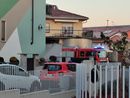 I Vigili del Fuoco ancora in azione in via Vivaro I Vigili del Fuoco ancora in azione in via Vivaro