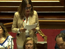 Daniela Santanchè in Senato Daniela Santanchè in Senato