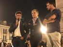 Lauria con il filosofo Diego Fusaro in una serata sulla libertà vaccinale a Cuneo Lauria con il filosofo Diego Fusaro in una serata sulla libertà vaccinale a Cuneo