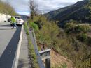 La frana in località Mombrignone a Ceva La frana in località Mombrignone a Ceva