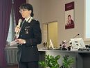 Il capitano Francesca Borelli, Comandante della Compagnia dei Carabinieri di Mondovì