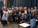 La delegazione cuneese dell'Avis presente all'assemblea regionale