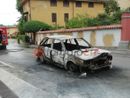 Niella Tanaro, auto in fiamme in via XX Settembre Niella Tanaro, auto in fiamme in via XX Settembre