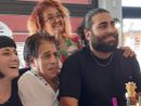 Massimiliano Manco con la famiglia in un momento felice Massimiliano Manco con la famiglia in un momento felice