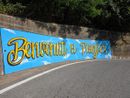 Un maxi murales dà il benvenuto a chi arriva a Pianfei Un maxi murales dà il benvenuto a chi arriva a Pianfei