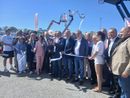 Saluzzo taglio dl nastro della Meccanica Agricola
