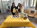 Saluzzo, Ufficio Postale festeggiati i 100 anni di Bruna Andreis, già direttrice della Filiale