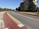 La nuova segnaletica orizzontale in via Cesare Pavese La nuova segnaletica orizzontale in via Cesare Pavese