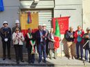 Maria Grazia Colombari (prima a sinistra) durante l'intitolazione della via, del quartiere Miano di Napoli, a Salvatore Morelli Maria Grazia Colombari (prima a sinistra) durante l'intitolazione della via, del quartiere Miano di Napoli, a Salvatore Morelli