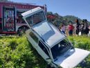 Nel primo pomeriggio l'incidente a Roccaforte Mondovì