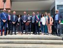 Il ministro Valditara al Vallauri di Fossano: &quot;Questa è la scuola del futuro. Siate orgogliosi di voi e della vostra scelta&quot; [FOTO]