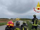 Auto cappottata tra Carrù e Bene Vagienna: donna trasportata all'ospedale di Cuneo in codice giallo