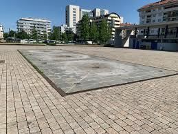 Piazza della Costituzione a Cuneo