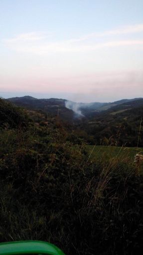 Antincendi boschivi: finalmente domato l'incendio a Gottasecca
