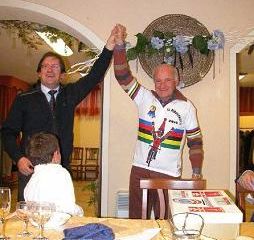 Giuseppe Forneris e Michelino Davico (foto di Alfredo Biocca)