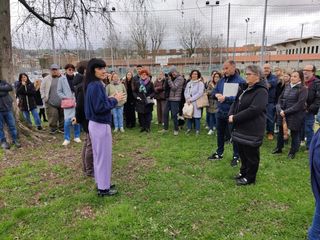 I diversi momenti della partecipata cerimonia tenuta ieri nel piazzale Beausoleil I diversi momenti della partecipata cerimonia tenuta ieri nel piazzale Beausoleil