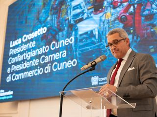 Luca Crosetto, presidente di Confartigianato Cuneo e della Camera di Commercio