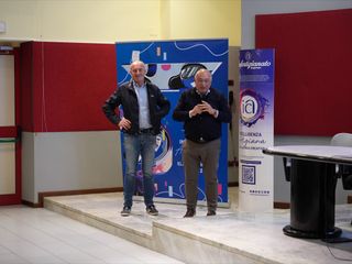 Nelle foto alcuni momenti dell'assemblea di zona tenuta martedì
