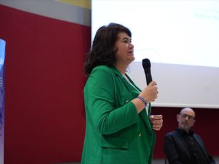 Nelle foto alcuni momenti dell'assemblea di zona tenuta martedì