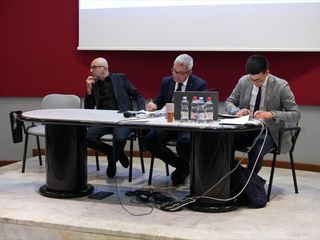 Nelle foto alcuni momenti dell'assemblea di zona tenuta martedì
