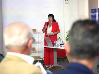 Alcuni momenti dell'assemblea di zona tenuta a Dronero