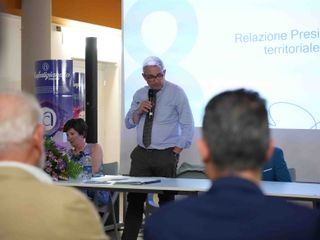 Alcuni momenti dell'assemblea di zona tenuta a Dronero