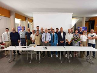 Alcuni momenti dell'assemblea di zona tenuta a Dronero