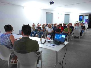 Alcuni momenti dell'assemblea di zona tenuta a Dronero