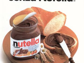 Nutella in una celebre campagna pubblicitaria Nutella in una celebre campagna pubblicitaria