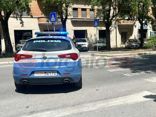 Polizia e Polizia Locale sul luogo dell'incidente Polizia e Polizia Locale sul luogo dell'incidente