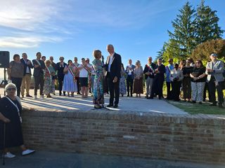 Nelle foto alcuni momenti della partecipata doppia inaugurazione Nelle foto alcuni momenti della partecipata doppia inaugurazione