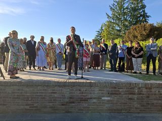 Nelle foto alcuni momenti della partecipata doppia inaugurazione Nelle foto alcuni momenti della partecipata doppia inaugurazione